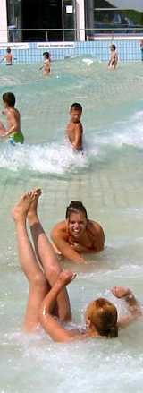 Meerwasserwellenfreibad in Bensersiel